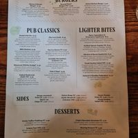 A number of vegan starters, mains, desserts, and vegan marked wines at Central Bar in St Andrews