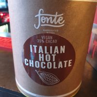 The hot chocolate powder they use at Larsie Mae Café by Jimmie Wilson in Darmstadt