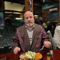 Vegan enchiladas   at The Bear Cantina in Woodstock