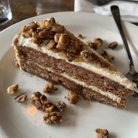 Vegan carrot cake  at Gahan House - Hub City in Moncton