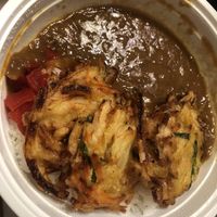 Vegetable Kakiage Curry Donburi  at Yayoi Ramen in Carle Place