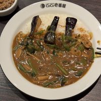 Yummy katsu curry & veggies  at CoCo Ichibanya - Imadegawa in Kyoto
