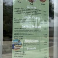 Speisekarte   at Kafé Kanggui in Brest