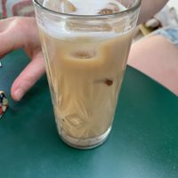 Oat latte   at Xeni's Homemade Sweets in Kos