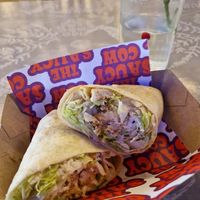 Caesar wrap at The Saucy Cow in Cork