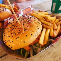 WAP burger  at The Saucy Cow in Cork