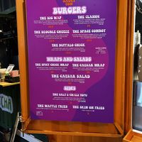 Menu   at The Saucy Cow in Cork