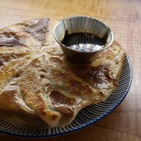 Cashew dumplings at Afuri in Toronto