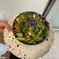 Teriyaki bowl which could be ordered without the salmon  at Poki'z in Concarneau