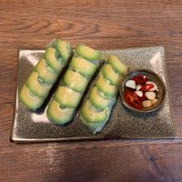 Avocado spring rolls  at Bonjour Pho in Krakow