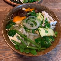 Vegan pho  at Bonjour Pho in Krakow