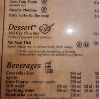 Mango sticky rice! Vg. at Bonjour Pho in Krakow