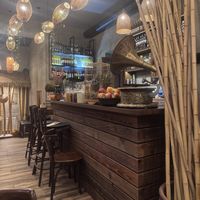 Counter   at Bonjour Pho in Krakow