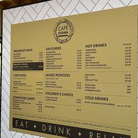 Menu  at Café Stowa - West Stow Country Park in Bury St Edmunds