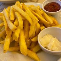French fries at Pasta & More in Lauterbrunnen