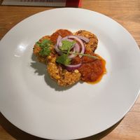 Vorspeise Linsenbratlinge  at Ganesh in Wuppertal