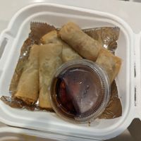 Spring rolls at Bo's Authentic Thai in Santa Fe