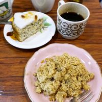 Brunch desserts at Café Studio in Paris