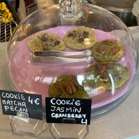 2 different cookies at Café Studio in Paris