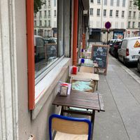 Terrace at Café Studio in Paris