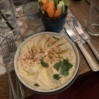 Hummus & crudities   at Al Casbah in Cambridge
