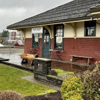 Entrance   at White Rabbit Coffee in Nanaimo