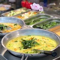 Both curries are vegan at Thai Wok Kitchen in Bern