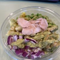 Vegan avocado bowl  at Poke Style in Trieste