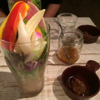 Salad with amazing dressing!  at AIN SOPH.Journey in Tokyo