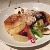 Berry Pancakes - fantastic at AIN SOPH.Journey in Tokyo