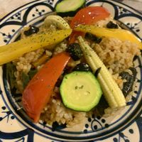 Vegetable paella   at AIN SOPH.Journey in Tokyo