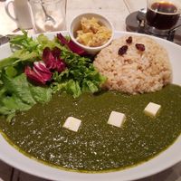 Rice and lentils  at AIN SOPH.Journey in Tokyo