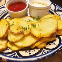 French fries with vegan mayonnaise at AIN SOPH.Journey in Tokyo