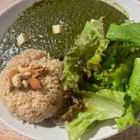 Spinach curry  at AIN SOPH.Journey in Tokyo
