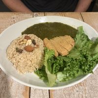 Green curry  at AIN SOPH.Journey in Tokyo