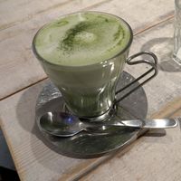 Soy Matcha Latte at AIN SOPH.Journey in Tokyo