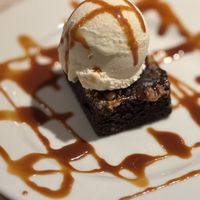 Caramel nut brownie  at AIN SOPH.Journey in Tokyo