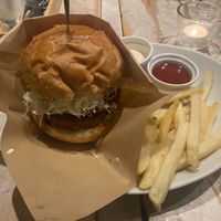 Soy cutlet burger  at AIN SOPH.Journey in Tokyo