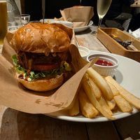 Vegan cheeseburger  at AIN SOPH.Journey in Tokyo