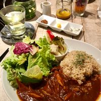 Mushrooms in a red wine gravy  at AIN SOPH.Journey in Tokyo
