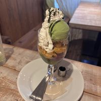 matcha parfait   at AIN SOPH.Journey (Shinjuku) in Tokyo