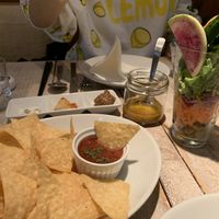 Homemade nachos at AIN SOPH.Journey in Tokyo