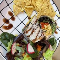 Tofu wrap  at Mya Petit Café in Funchal