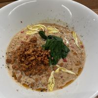 Soy milk ramen   at Onari Yokocho in Kamakura