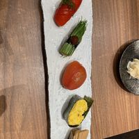 Sushi  at Onari Yokocho in Kamakura