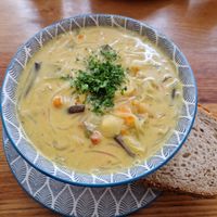 Thai soup at Suppines in Weissenfels