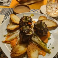 filled eggplants at Old Lemon Tree in Klagenfurt