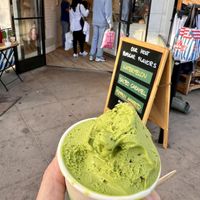 Matcha Green Vegan Gelatoo  at Bobboi Natural Gelato   in San Diego