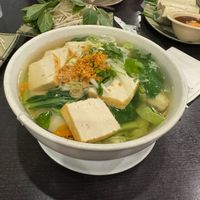Vegan Vegetarian Pho at Saigon Dish in Lawndale