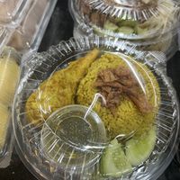 vegan chicken biryani  at Sun Mangsawirat Sun Baht - ศูนย์มังสวิรัติสูญบาท in Nakhon Pathom